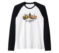 Prague République Tchèque Souvenir Prague Manche Raglan