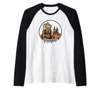 Prague République Tchèque Souvenir Prague Manche Raglan