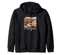 Prague République Tchèque Souvenir Prague Sweat à Capuche