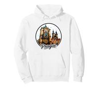 Prague République Tchèque Souvenir Prague Sweat à Capuche