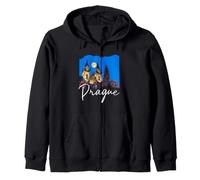 Prague République Tchèque Souvenir Prague Sweat à Capuche
