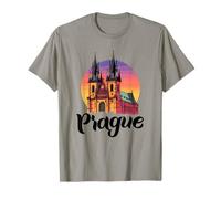 Prague République Tchèque Souvenir Prague T-Shirt