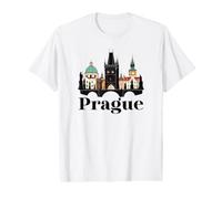 Prague République Tchèque Souvenir Prague T-Shirt Graphique avec Valeur