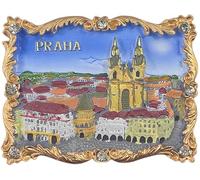 Prague République Tchèque Voyage Souvenir 3D Frigo Aimant Maison Cuisine Réfrigérateur Décoration Aimants Garder Artisanat
