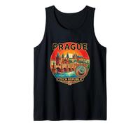 Prague République tchèque Voyage Souvenir Ville Cadeau Débardeur