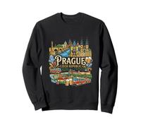 Prague République tchèque Voyage Souvenir Ville Cadeau Sweatshirt