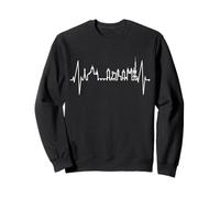 Prague Skyline Battement de cœur République Tchèque Praha Sweatshirt