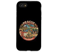 Prague Tchéquie Voyage Souvenir Ville Monument Touristique Cadeau Coque pour iPhone SE (2020) / 7/8