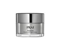 PRAI Platinum Firm & Lift Crème de Nuit 50ml - Soin nourrissant avec Platine, Beurre de Karité & Vitamine A - Raffermit, repulpe & lisse rides