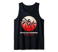 Praia da Marinha - Motif Tribal - Tortue de mer - Océan Débardeur