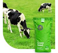 Prairie permanente BG3 - Semences pour prairie - 15 kg pour 3.000 m2-100% ray-grass anglais - Convient au pâturage intensif - Idéal pour la production de foin et de fourrage