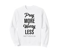 Praise Be to God Father of Jésus Écriture 2 Corinthiens 1:3 Sweatshirt