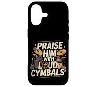 Praise Him with Loud Cymbals Culte Batteur de l'église - Coque pour iPhone 17