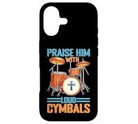 Praise Him with Loud Cymbals Culte Batteur de l'église Coque pour iPhone 17
