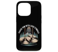 Praise Him with Loud Cymbals Worship Church Drummer - Coque pour iPhone 13 Pro