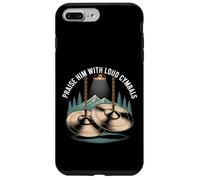 Praise Him with Loud Cymbals Worship Church Drummer - Coque pour iPhone 7 Plus/8 Plus
