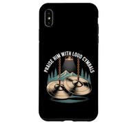 Praise Him with Loud Cymbals Worship Church Drummer - Coque pour iPhone XS Max