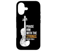 Praise Him with The Strings Psalm 150:4 - Violon Coque pour iPhone 17