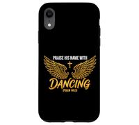 Praise His Name with Dancing Psaum 149:3 Danseuse Religieuse Coque pour iPhone XR