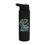 Praise His Name With Dancing Psaum 149:3 Religious Dancing Stainless Steel Insulated Water Bottle