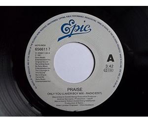 Praise - ONLY YOU 7" (45) UK EPIC 1991 (6566117) PIC SLEEVE