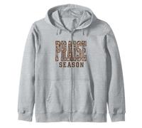 Praise Season Christian Faith Floral Citation Culte Sweat à Capuche