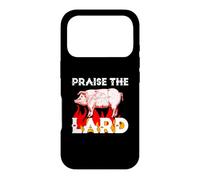 Praise The Holy Lard Funny Pig BBQ Grilling Pork Lover Meme Coque pour iPhone 17 Pro