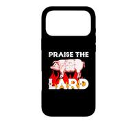Praise The Holy Lard Funny Pig BBQ Grilling Pork Lover Meme Coque pour iPhone 17 Pro Max