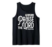 Praise The Lord Bible Verse Shirt Christian Jesus Shirts Débardeur