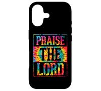 Praise The Lord Christian Faith Tie Dye Cute Christianity Coque pour iPhone 17