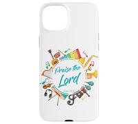 Praise The Lord - Psalm 150:6 Christian Church Worship Color Coque pour iPhone 15 Plus