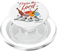 Praise The Lord - Psalm 150:6 Christian Church Worship Color PopSockets PopGrip pour MagSafe