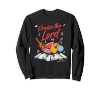 Praise The Lord - Psalm 150:6 Christian Church Worship Color Sweatshirt