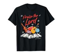 Praise The Lord - Psalm 150:6 Christian Church Worship Color T-Shirt