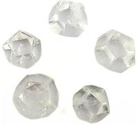 Prajet Beautiful Crystal Dodécaèdre Lot de 5 - Géométrie sacrée Platonique Formes Solides pour Guérison Énergique, Méditation, Équilibre des Chakras et Reiki (5)