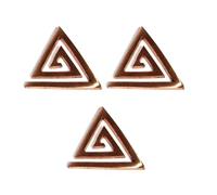 Prajet Energized Vastu Helix Lot de 3 Équilibrage Équilibrage Équilibre Maison Bureau Activate Corner Balancing apporte harmonie et paix Remèdes Vastu (South East Helix)