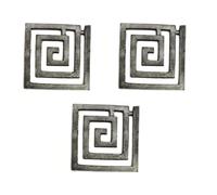 Prajet Energized Vastu Helix Lot de 3 Équilibrage Équilibrage Helix Maison Bureau Activate Corner Balancing apporte harmonie et paix Remèdes Vastu (South West Helix)