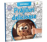 Prajituri delicioase. Carte de colorat, Zentangle, Editie in limba romana