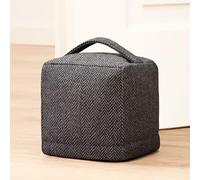 Praknu Cale Porte Tissu Pour Sol - Extra Lourd 1 kg - avec Housse Lavable, Poignée de Transport et Patins Antidérapants - pour La Maison et Le Bureau (Gris)