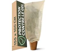 Praknu Housse d'Hivernage Plante 155x100 cm - Protection Gel Arbre Hiver