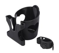 Pram Cup Holding Mount Support pour tasse à café Pushchair | Porte-cartes réglable | Barre d'appui universelle pour boissons à café | Fixation de bouteille de fauteuil roulant, accessoire de randonnée