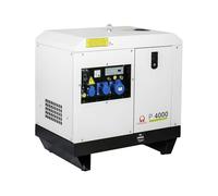 Pramac | Générateur électrique série P | Diesel | 230 V | P 4000 - Puissance 3,2 kVA | 2,88 kW