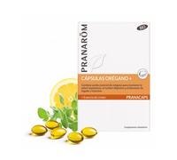 Pranarom 30 Capsules Oregano + Essence de Citron