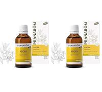 Pranarôm | Argan Bio | Huile Végétale | Riche en Vitamines Et Antioxydants | Huile Anti-Age Réparatrice | 50 ml (Lot de 2)