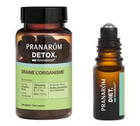 Pranarôm Aromaboost Detox 60 capsules et Diet 5ml