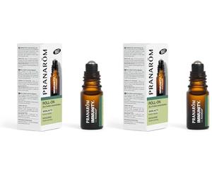 Pranarôm - Aromaboost Immunity Bio - Roll-on Olfactif Immunité - Soutient le Système Immunitaire et Réduit la Fatigue Physique - Action Immédiate - Huile Essentielle Bio de Ravintsara - 5 ml
