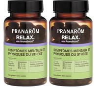 Pranarôm - Aromaboost Relax - Complément Alimentaire Détente & Relaxation - Anti-stress et soulage l'Anxiété - Pavot de Californie - Vitamines B5 B6 B12 -Huile Essentielle Lavande Vraie - 60 Capsules