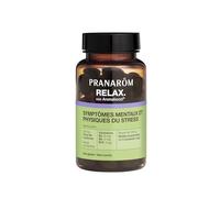 Pranarôm - Aromaboost Relax - Complément Alimentaire Détente & Relaxation - Anti-stress et soulage l'Anxiété - Pavot de Californie - Vitamines B5 B6 B12 -Huile Essentielle Lavande Vraie - 60 Capsules