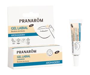 Pranarôm Aromaderm Labiarom Gel Labial Boutons De Lèvres Bio Tube 5ml