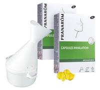Pranarôm Aromaforce Duo Capsules Inhalation Bio Eco 2x15 Capsules + Inhalateur Offert